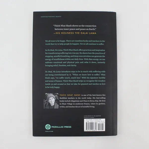 No Mud No Lotus The Art of Transforming Suffering Thich Nhat Hanh 2014 PB VG