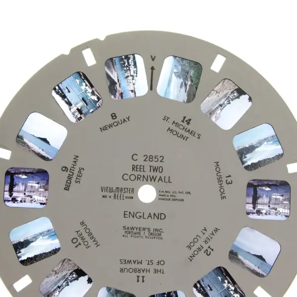 Lot Of 6 View-Master England Reels Cornwall Blackpool Lake District Norfolk