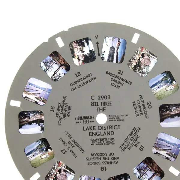 Lot Of 6 View-Master England Reels Cornwall Blackpool Lake District Norfolk