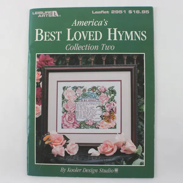 Vintage Leisure Arts Booklet America's Best Loved Hymns Collection 2, 1997  