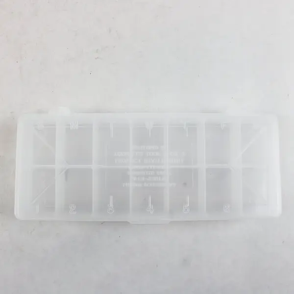 Jarrett's Tool & Die 14 Compartment Translucent Pill Organizer