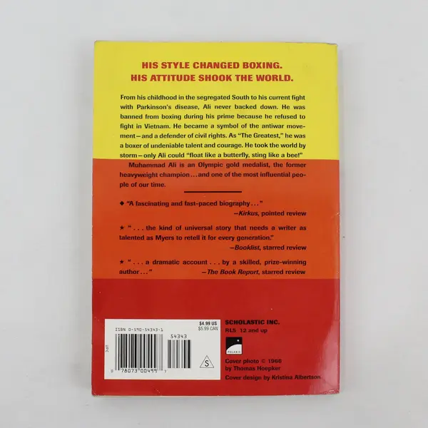 The Greatest Muhammad Ali Walter Dean Myers 2001 Paperback Biography Scholastic