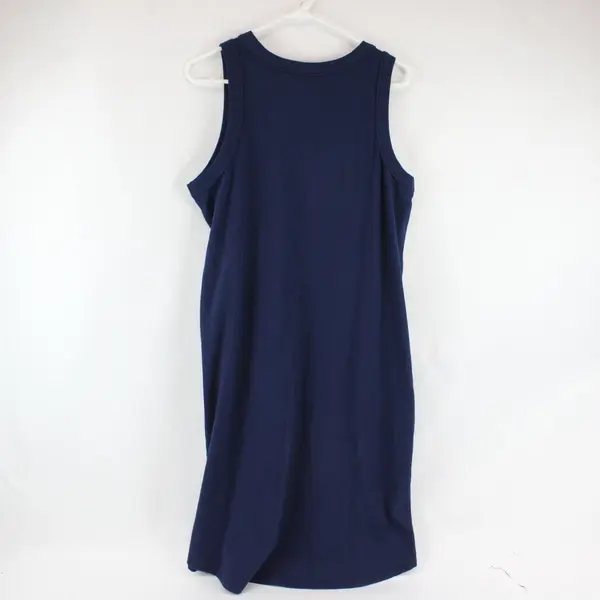 Lands' End Navy Blue Midi Tank Dress Women's Petite XL 18