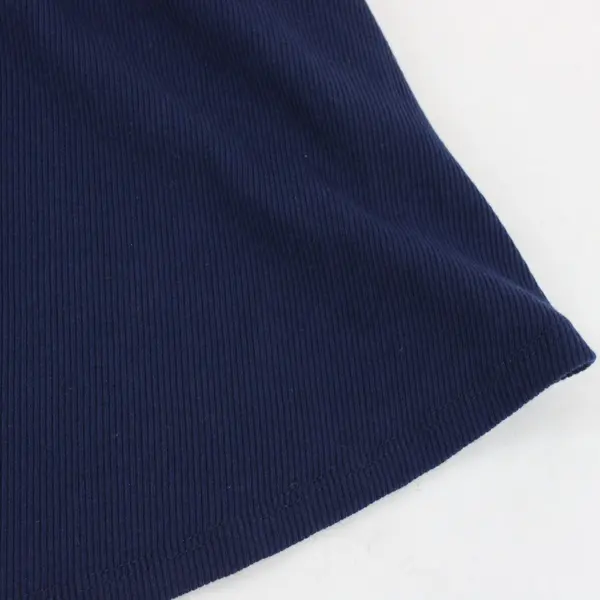 Lands' End Navy Blue Midi Tank Dress Women's Petite XL 18
