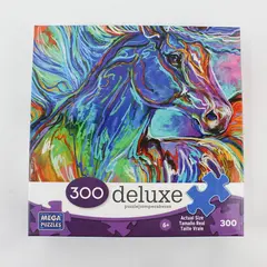 Mega Puzzles Painted Pony 300 Pc 2012 Marcia Baldwin #50897AAN