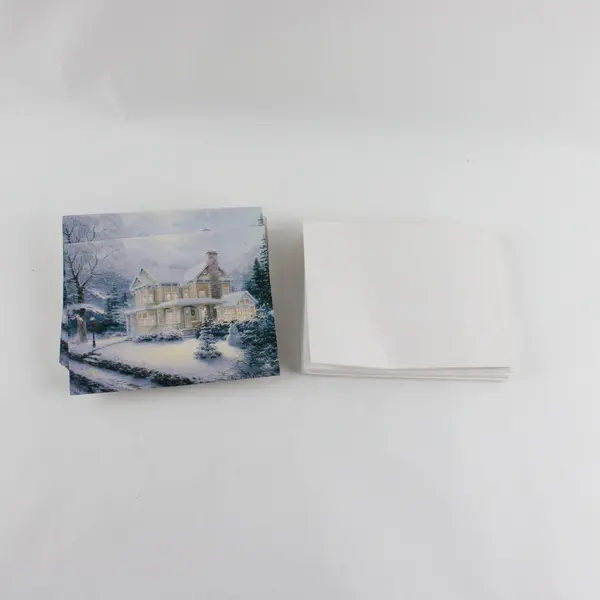 Thomas Kinkade Christmas Greeting Card Lot w/ Envelopes Unused