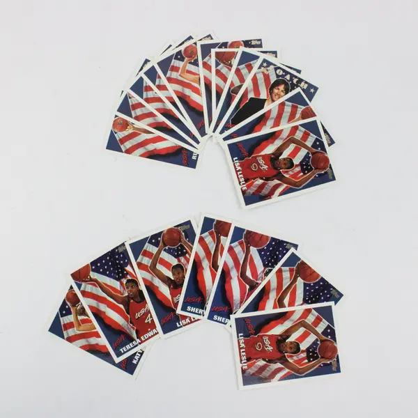 Lot of 18 1995 Topps Women's USA National Team Basketball Cards Duplicates