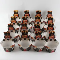 Lot of 16 Vintage Christmas Nutcracker Treat Boxes