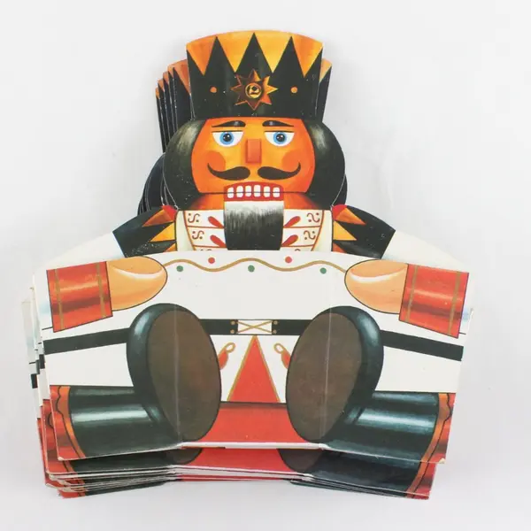 Lot of 16 Vintage Christmas Nutcracker Treat Boxes
