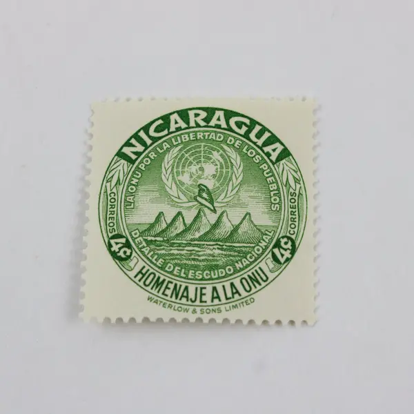 Nicaragua 1954 United Nations Scott #750-51 C339-40 MNH OG 4 Stamps