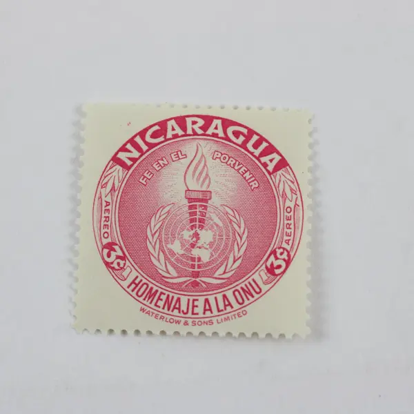 Nicaragua 1954 United Nations Scott #750-51 C339-40 MNH OG 4 Stamps