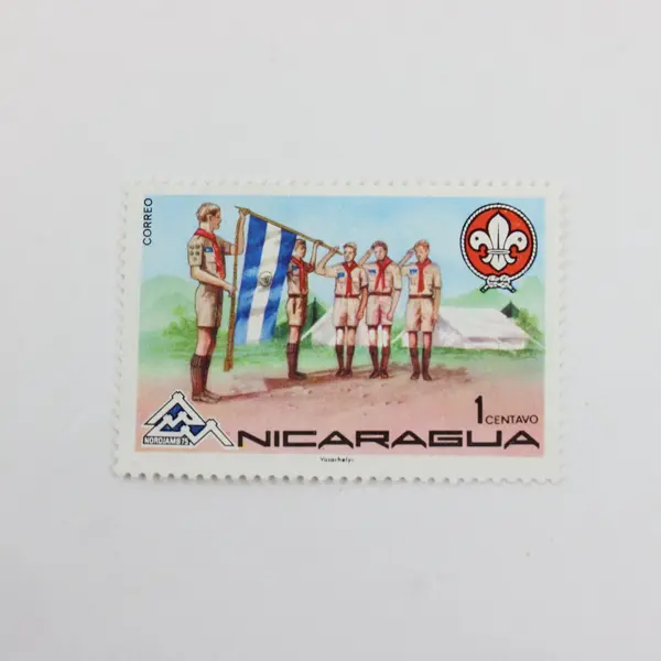 Lot Of 23 Nicaragua 1970s Commemorative Stamps Mint Hinged 