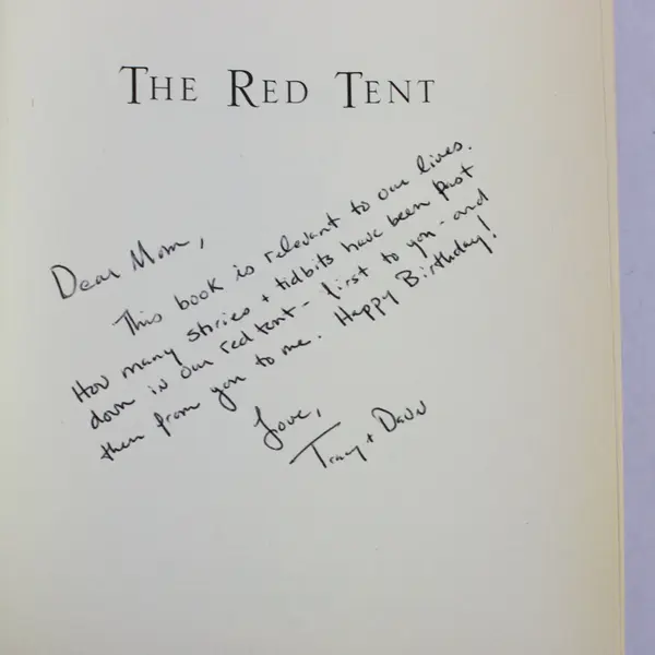 Vintage The Red Tent by Anita Diamant 1997 PB A Novel Based on Bible Stories