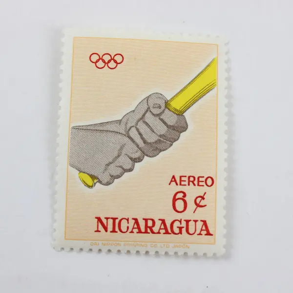 Lot of 10 Nicaragua Olympics Mint Hinged Stamps