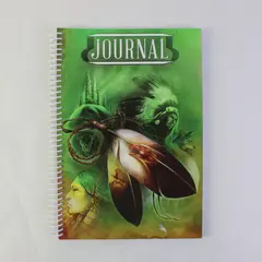 Native Reflections Blank Lined Spiral Journal Native American Tribal Theme