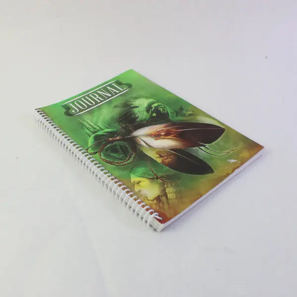 Native Reflections Blank Lined Spiral Journal Native American Tribal Theme