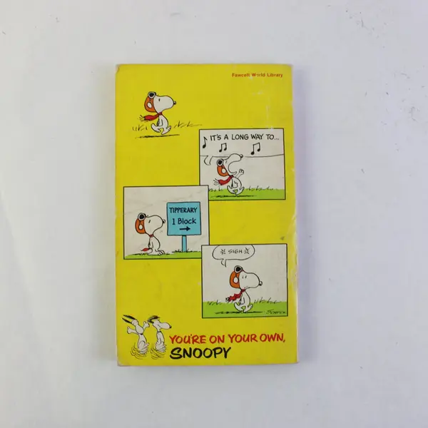 Vintage You're on Your Own, Snoopy by Charles M Schulz Selected Cartoons 1975 PB
