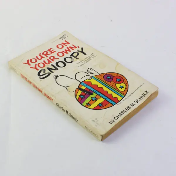Vintage You're on Your Own, Snoopy by Charles M Schulz Selected Cartoons 1975 PB