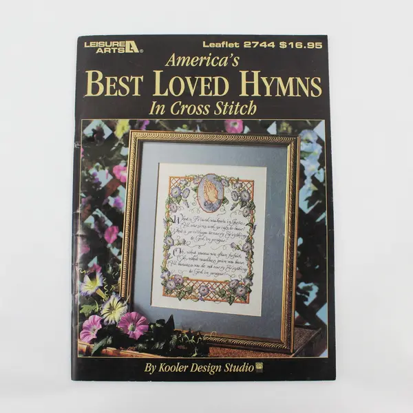 America's Best Loved Hymns in Cross Stitch SC Booklet Kooler Design Studio 1995
