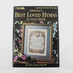 America's Best Loved Hymns in Cross Stitch SC Booklet Kooler Design Studio 1995