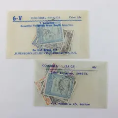 Lot of 20 Colombia Pictorial Stamps Used Scott #644-654