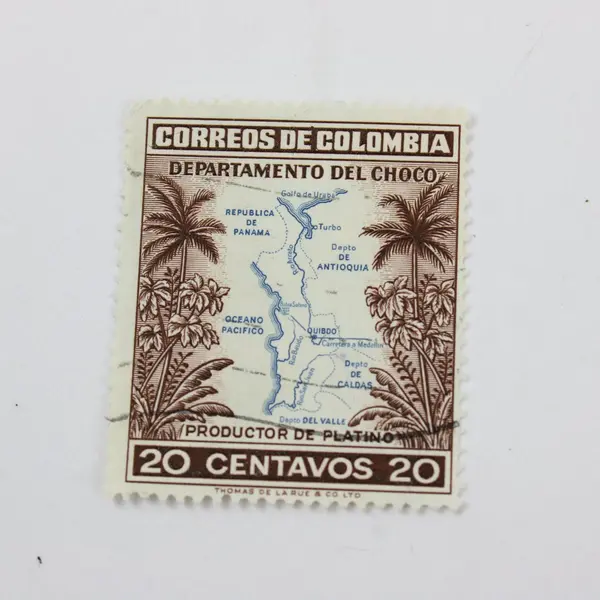 Lot of 20 Colombia Pictorial Stamps Used Scott #644-654