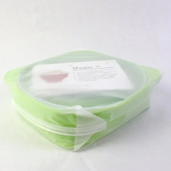 Proper Popper Magic Silicone Microwave Popcorn Maker Popper Green NEW