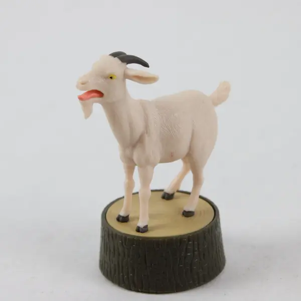 Running Press Mini Editions Screaming Goat Figure Toy Battery Sound