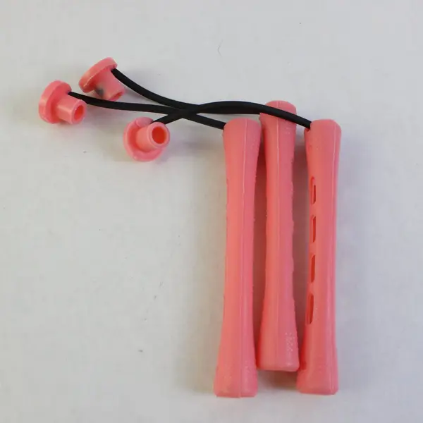 Lot of 50 Vintage Pink Plastic Perm Rods Salon Hair Curlers Faded