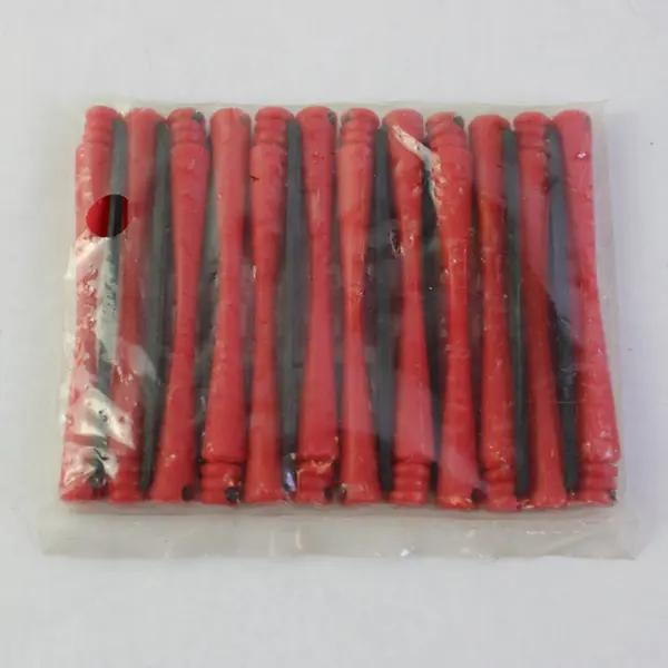 Marianna Lot of 40 Vintage Red Plastic Perm Rods Salon Hair Curlers