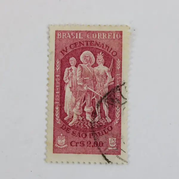 Lot of 5 Brazil 1954 Stamps Used SC #771-75