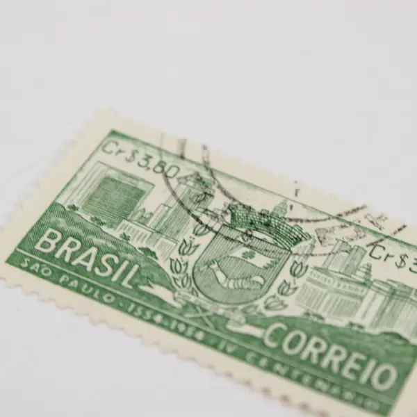 Lot of 5 Brazil 1954 Stamps Used SC #771-75