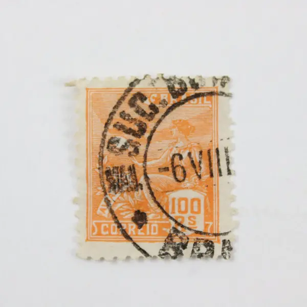 Lot Of 10 Brazil 1920s-1940s Stamps Used
