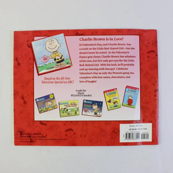 Vintage A Charlie Brown Valentine by Charles M. Schulz  2002 Paperback Good