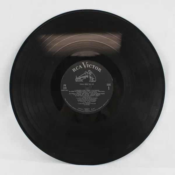 Taken From The Top Peak Performances Recorded Live 12" Vinyl Record