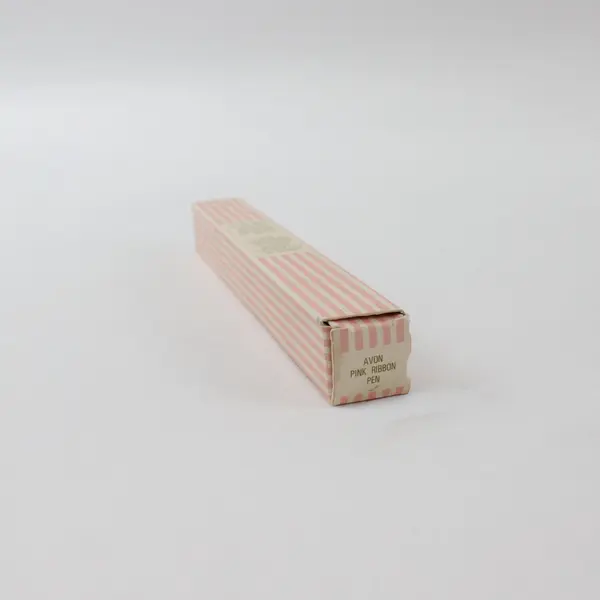 Vintage Avon Breast Cancer Awareness Crusade Pink Ribbon Pen 1995 New in Box