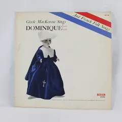 Gisele MacKenzie Sings Dominique French & English Folk Songs DLP-168 LP