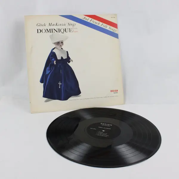 Gisele MacKenzie Sings Dominique French & English Folk Songs DLP-168 LP