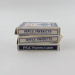Lot of 3 Vintage Hoyle Playing Card Decks 2 Maverick 1 Diamond Back PGC