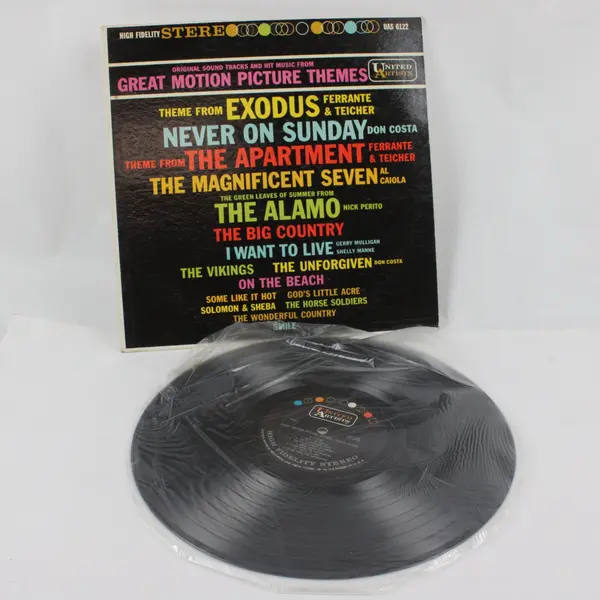 United Artists Original Sound Tracks & Hit Music Motion Picture Themes UAS 6122