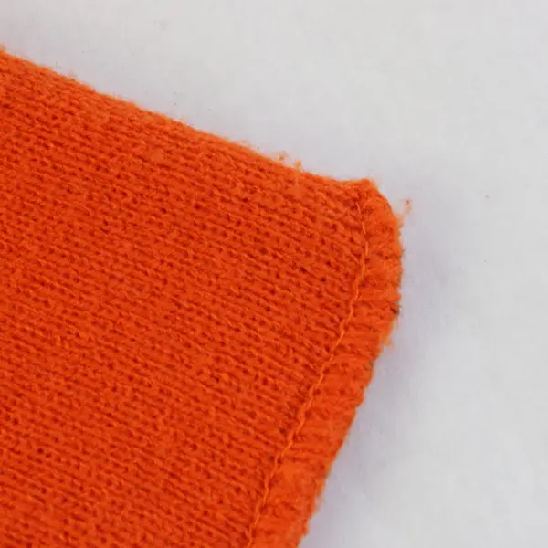 Black Orange Striped Scarf Women's Accessory 66x8 Pre-Owned
