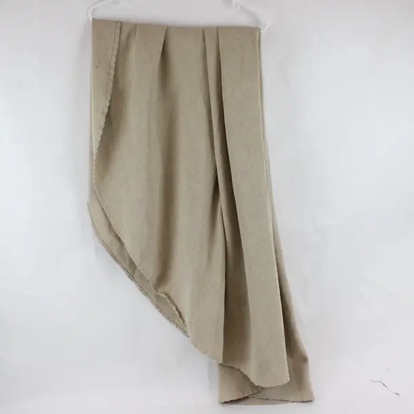 Solid Beige Circular Tablecloth 72"
