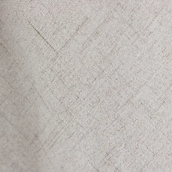 Solid Beige Circular Tablecloth 72"