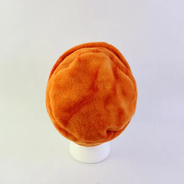 Lot of 2 Fleece Beanies OSU Beaver Orange Marbled Winter Hats