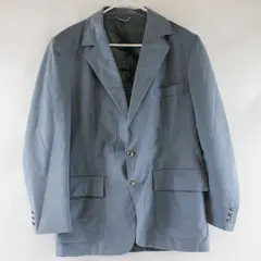Vintage 1970s Mens Grais Angelsuede Blazer Sport Coat Size 42R Blue