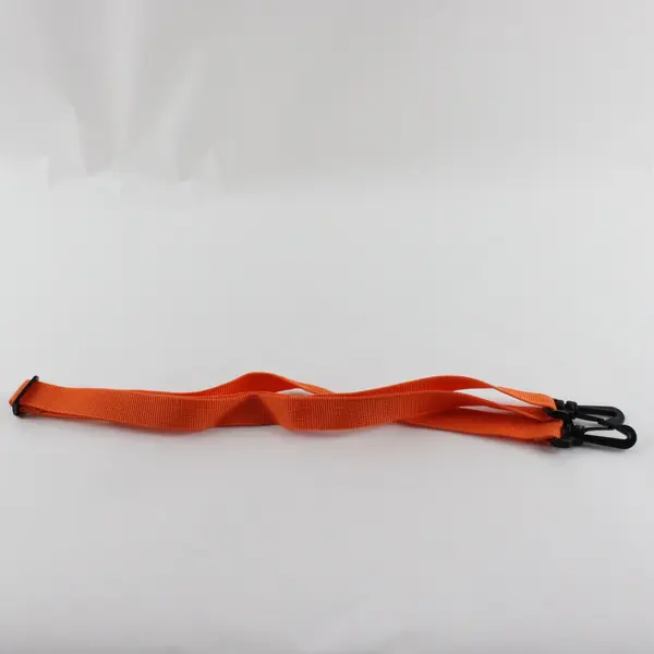Orange Unbranded Luggage Strap with Clip Ends Travel Accessory
