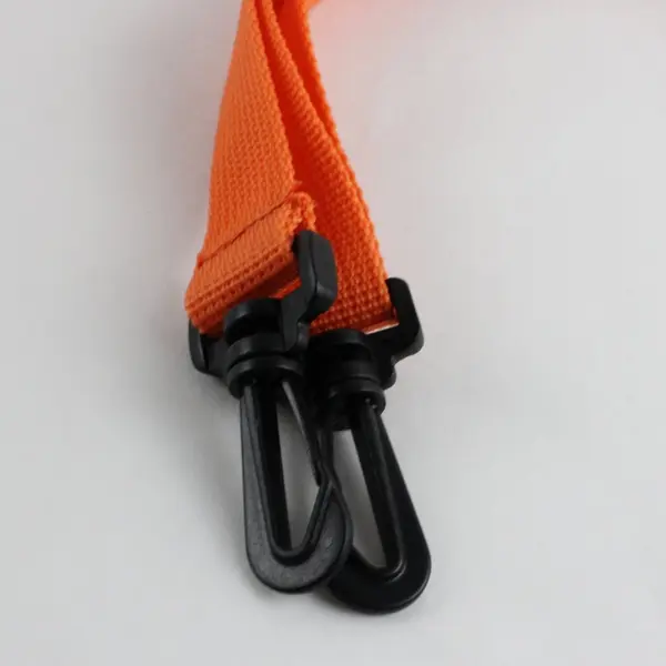 Orange Unbranded Luggage Strap with Clip Ends Travel Accessory