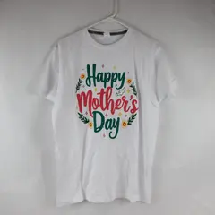 K Prime KMC155 Happy Mother's Day White Men's Medium T-Shirt