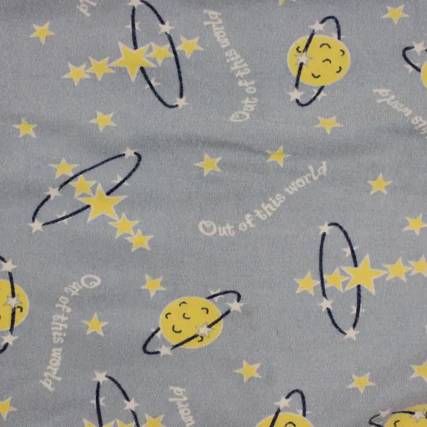 Ray Sahranavard Out of This World Space-Themed Cropped Pajama Tank Women's Med