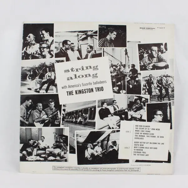String Along with The Kingston Trio 12" Vinyl Record
